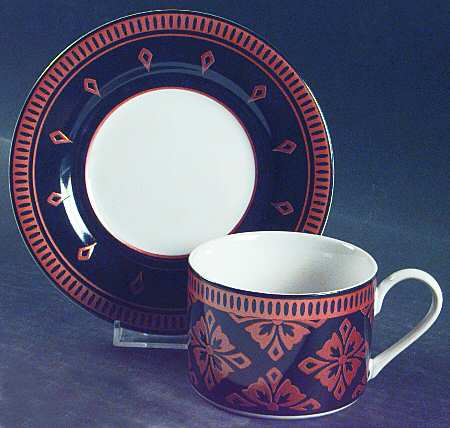 Marrakech Flat Cup & Saucer Set