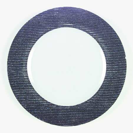 Marina Black Dinner Plate