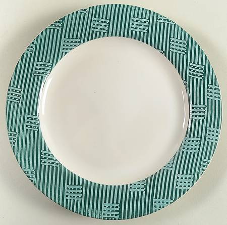 Marina Green Salad Plate
