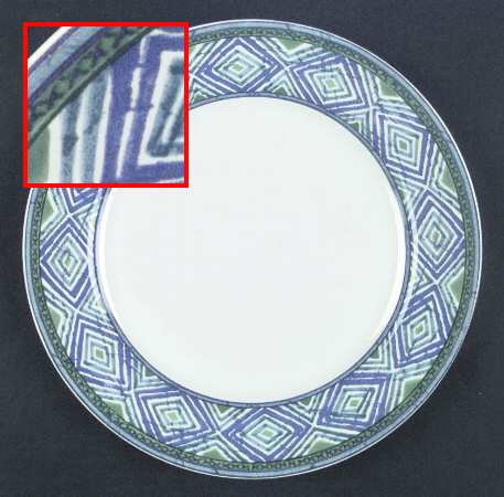 Mosaic Dinner Plate