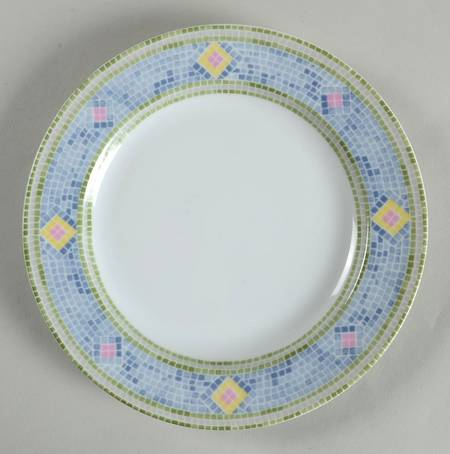 Napoli Blue Salad Plate