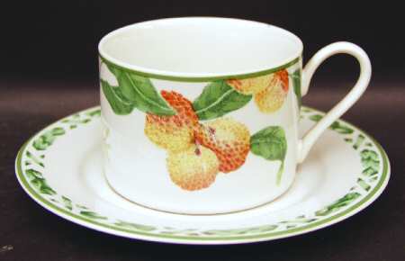 Nature Flat Cup & Saucer Set