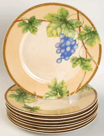 Newbury Dinner Plate - Set of 8 Motif 1