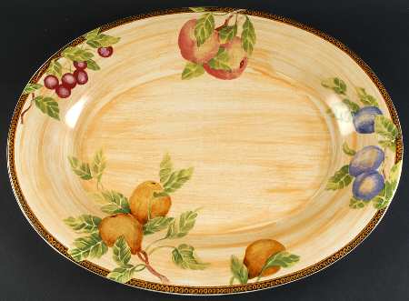 Newbury 18" Oval Serving Platter