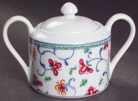 Portuguese Tile Sugar Bowl & Lid