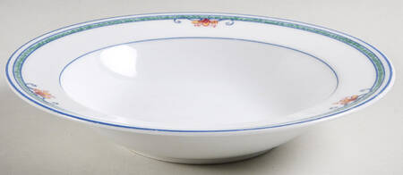 Portuguese Tile Large Rim Soup Bowl