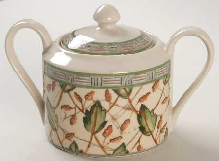 Sumatra Sugar Bowl & Lid