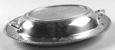 Avon (Silverplate, Hollowware) Double Vegetable Bowl