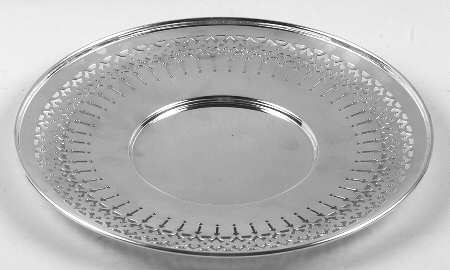 Sterling Hollowware Sterling Sandwich Plate