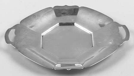 Sterling Hollowware Sterling Sandwich Plate with Handle