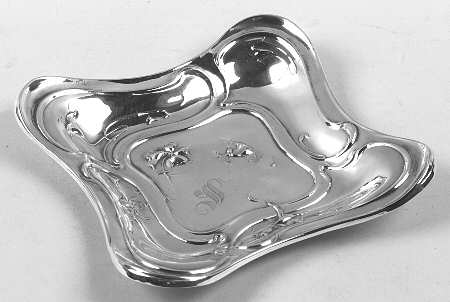 Sterling Hollowware Sterling Card Tray