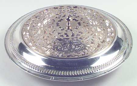 Sterling Hollowware Centerpiece with Frog