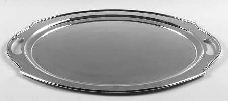 Sterling Hollowware Medium Sterling Waiter Tray