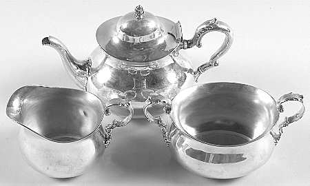 Sterling Hollowware 3 Piece Demi Set