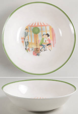 Amour 9" Round Vegetable Bowl