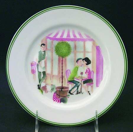 Amour Salad Plate