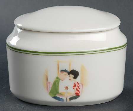 Amour Sugar Bowl & Lid
