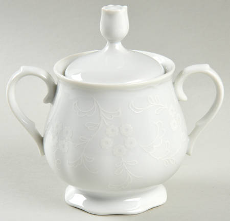 Antique Lace Sugar Bowl & Lid