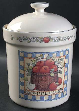 Apple Basket Extra Large Canister & Lid