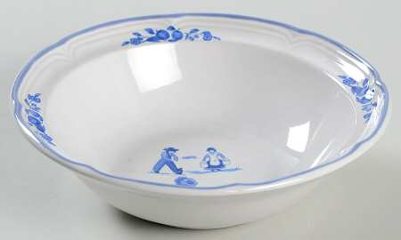 Apple Pie Rim Cereal Bowl