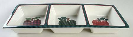 Applejack Melamine 3-Part Relish
