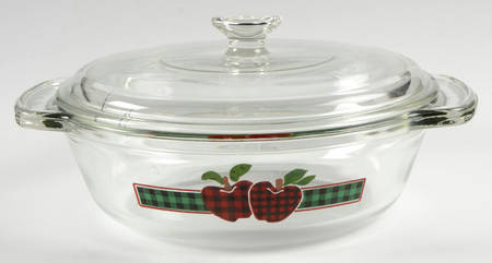 Applejack 1.5 Quart Glassware Casserole with Lid