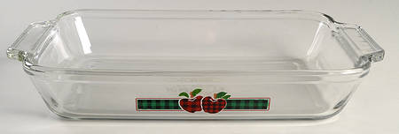Applejack 13" Rectangular Glassware Baker