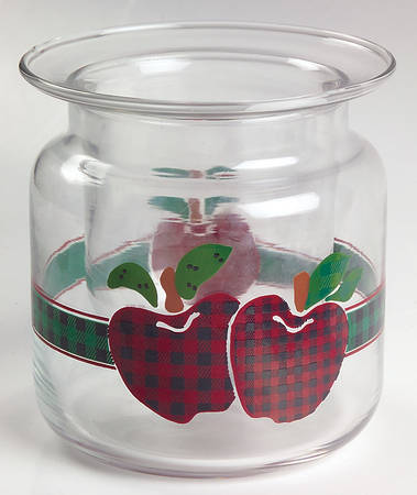 Applejack Glassware Candle Votive with Insert