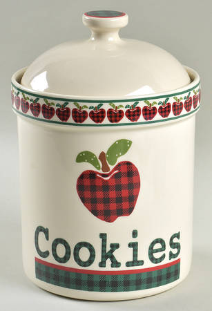 Applejack Cookie Jar & Lid