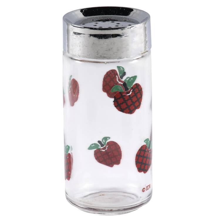 Applejack Glassware Salt Shaker & Lid