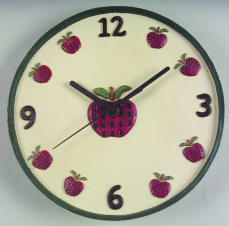 Applejack Hanging Wall Clock