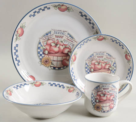 Appletime 4 Piece Place Setting by International