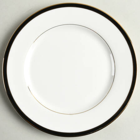 Aristocrat Black Salad Plate