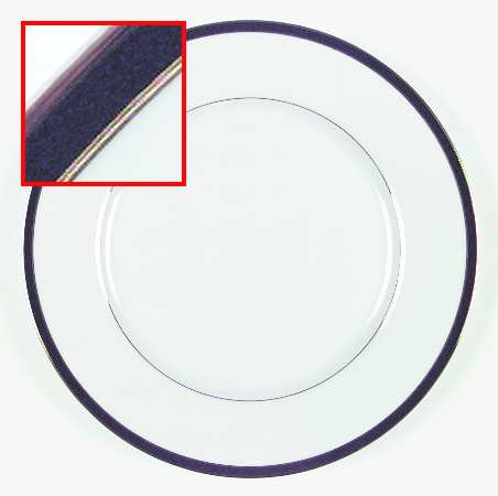 Aristocrat Black Dinner Plate