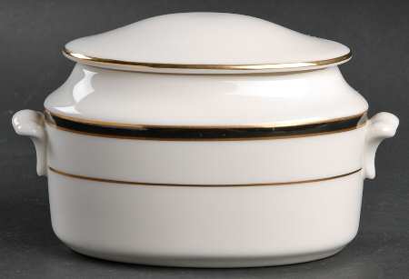 Aristocrat Black Sugar Bowl & Lid