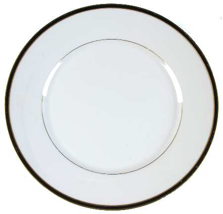 Aristocrat Black 12" Chop Plate (Round Platter)