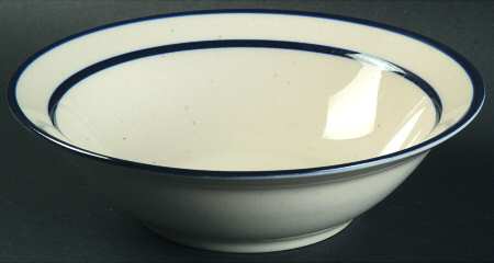 Azure Rim Cereal Bowl