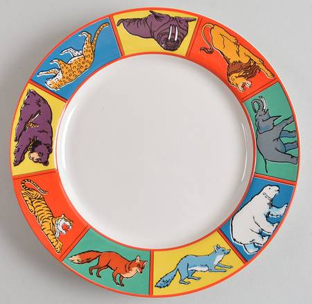 Barnum's Animals Child's Plate