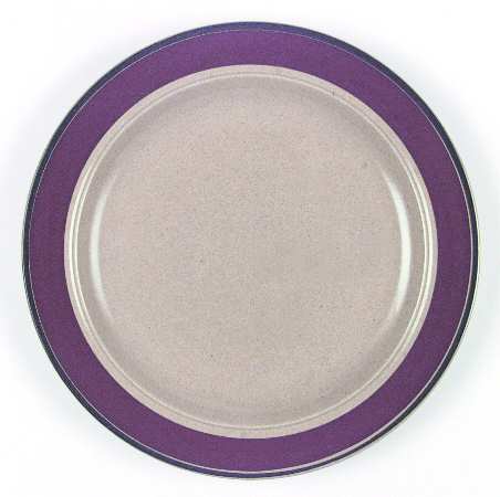 Bandelero Brown Dinner Plate