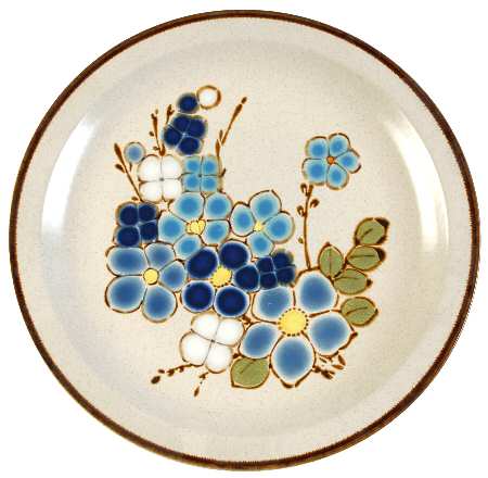 Berry Blue 12" Chop Plate (Round Platter)