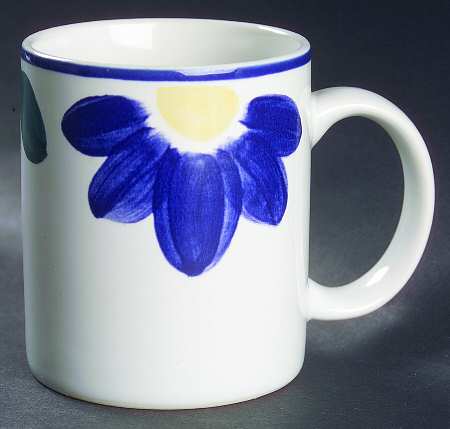 Blue Napoli Mug