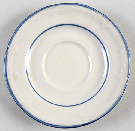 Blue Prints Saucer
