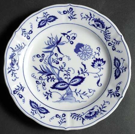 Blue Rhapsody Salad Plate