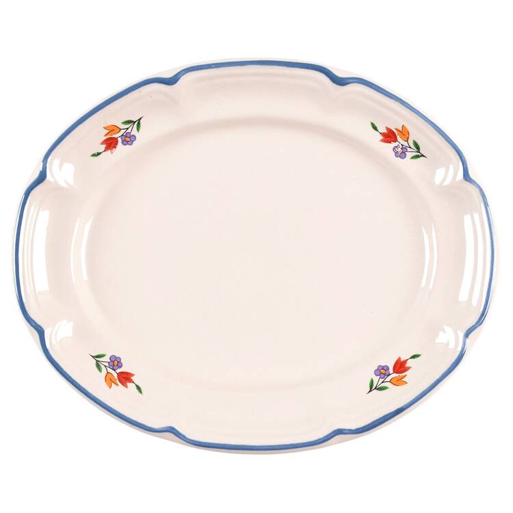 Calico Underplate for Gravy Boat