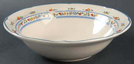 Calico 9" Round Vegetable Bowl