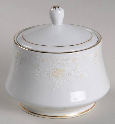Camelia Sugar Bowl & Lid