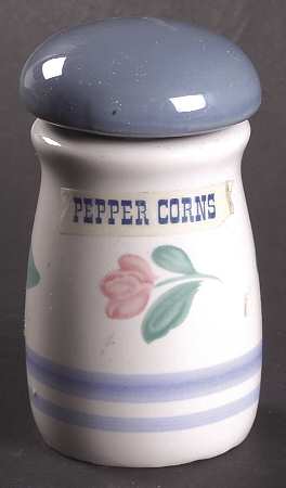 Capri Spice Jar Set Individual Jar & Lid