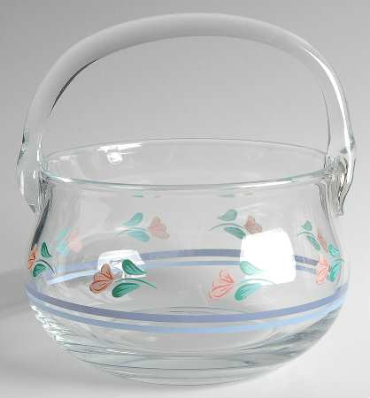Capri Glassware Basket
