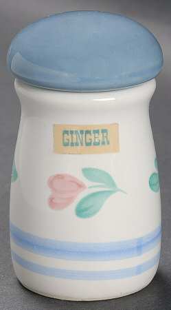 Capri Spice Jar Set Individual Jar & Lid