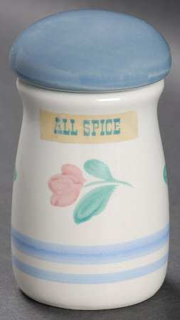 Capri Spice Jar Set Individual Jar & Lid